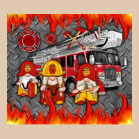 Fire Truck Gnomes Heavyweight Sweatshirt | Teevron