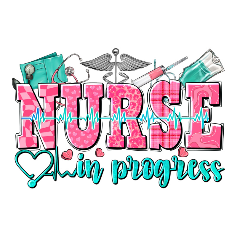 Nurse In Progress Zipper Hoodie by NancyCooperArtShop | Teevron