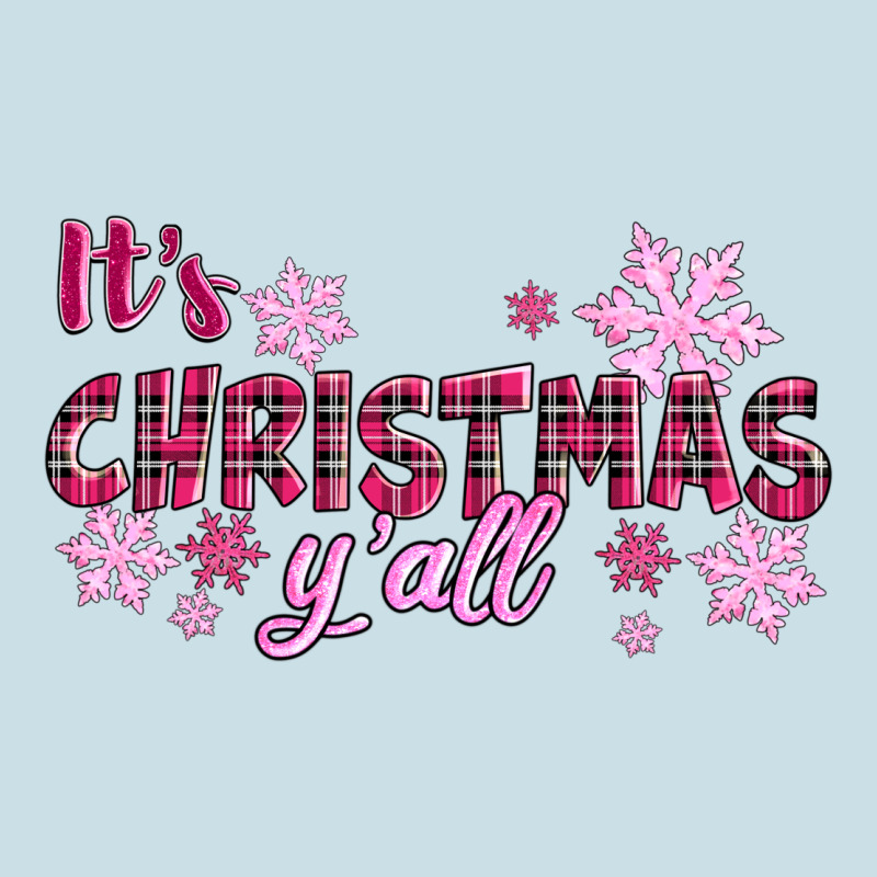 It's Christmas Y'all Season Pink Christmas Ladies Tee by RanaPortraitStore | Teevron