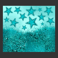 turquoise glitter star | Teevron