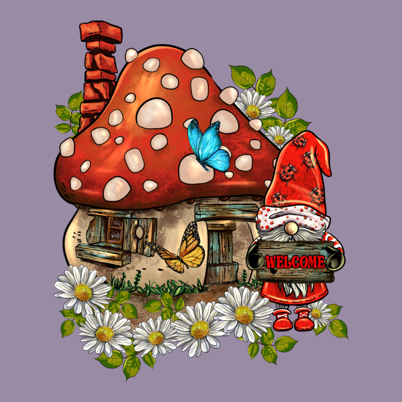 Welcome Gnome Ladybug Classic Tee by BarkalooDesign | Teevron