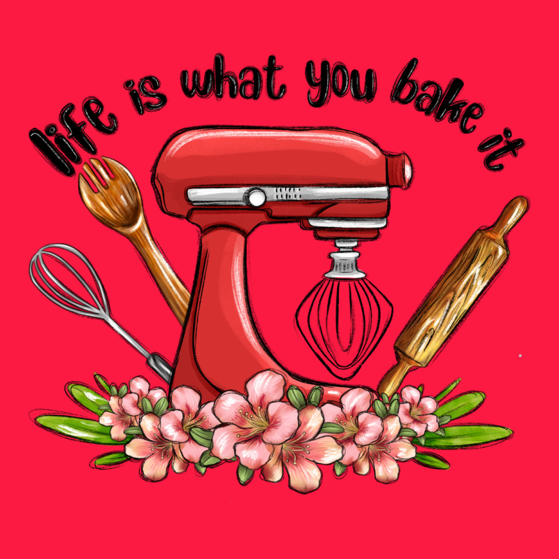 Life Is What You Bake It Zipper Hoodie by MaliasSmallBusiness | Teevron