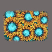 Sunflower Gemstone Background Urban Heavy Tee | Teevron