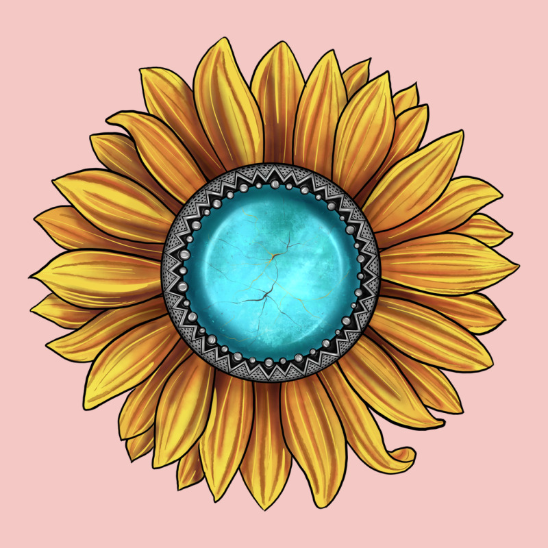 Sunflower Gemstone Urban Heavy Tee by JahusDesignShop | Teevron