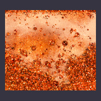 Orange Glitter Tumbler Vintage Hoodie | Teevron
