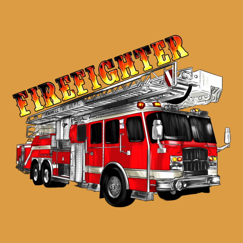 Firefighter Fire Truck Urban Heavy Tee by Artiststas | Teevron