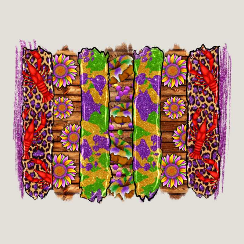 Mardi Gras Crawfish Brushstrokes Heavy Core Tee by Artiststas | Teevron