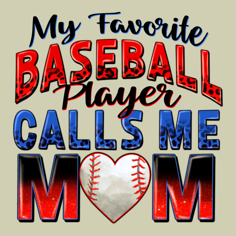 My Favorite Baseball Player Calls Me Mom Heavy Core Tee by Zillion Design Studio | Teevron