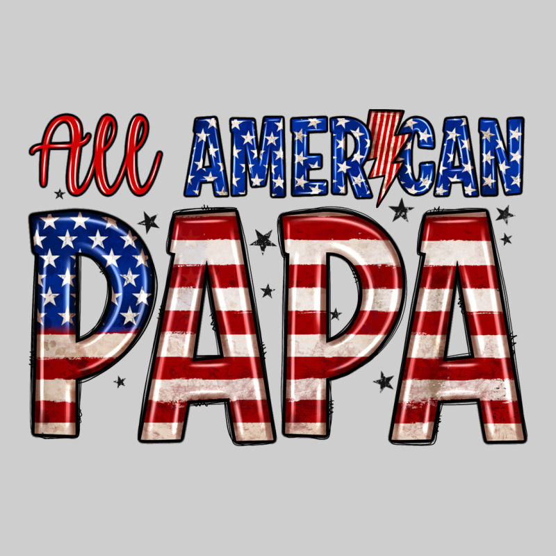 All American Papa Premium Tee by Zillion Design Studio | Teevron
