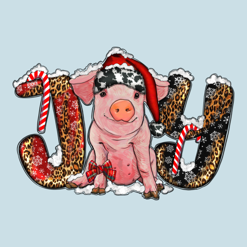 Christmas Joy With Pig Ladies Tee by RanaPortraitStore | Teevron