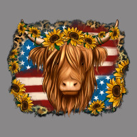 4th Of July Shaggy Cow Vintage Tee | Teevron