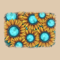 Sunflower Gemstone Background Heavyweight Sweatshirt | Teevron