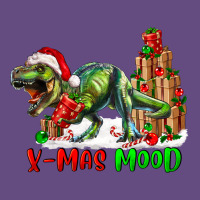 T- Rex X-mas Mood Vintage Hoodie | Teevron