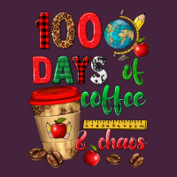 100 Days Of Coffee And Chaos Premium Tee | Teevron