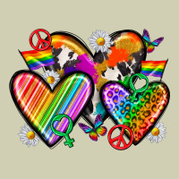 Pride Hearts Heavy Core Tee | Teevron