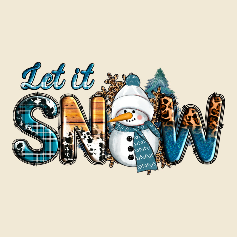 Let It Snow Snowman Ladies Tee by RanaPortraitStore | Teevron