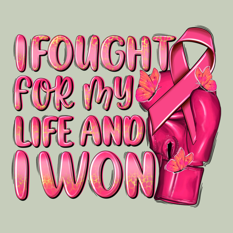 I Fought For My Life And I Won Long Sleeve Tee by NancyCooperArtShop | Teevron