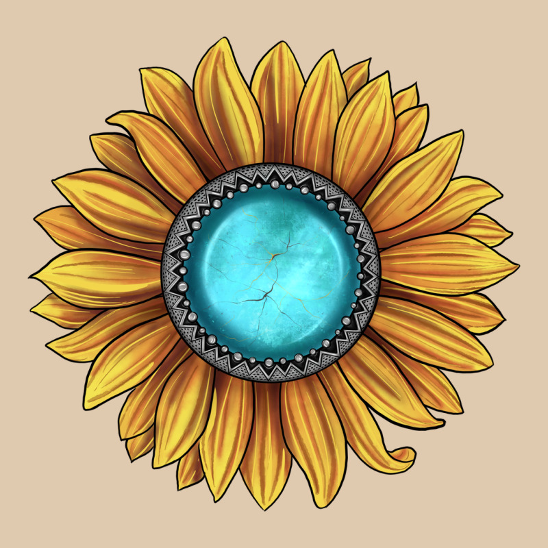 Sunflower Gemstone Heavyweight Sweatshirt by JahusDesignShop | Teevron