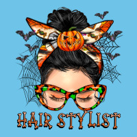 Hair Stylist Messy Bun Premium Sweatshirt | Teevron