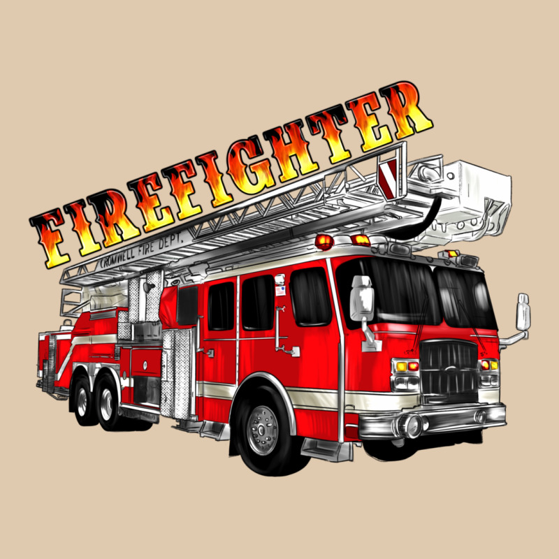Firefighter Fire Truck Heavyweight Sweatshirt by Artiststas | Teevron