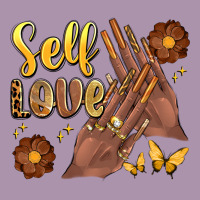 Black Woman Self Love Nails Heavyweight Hoodie | Teevron