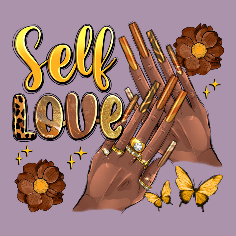Black Woman Self Love Nails Heavyweight Hoodie by Artiststas | Teevron