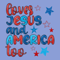 Love Jesus And America Too Long Sleeve Tee | Teevron