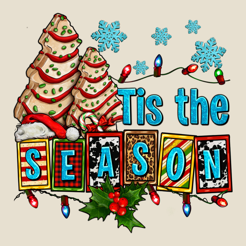 Tis The Season Christmas Tree Cake Ado Urban Heavy Tee by AdoDesignShop | Teevron