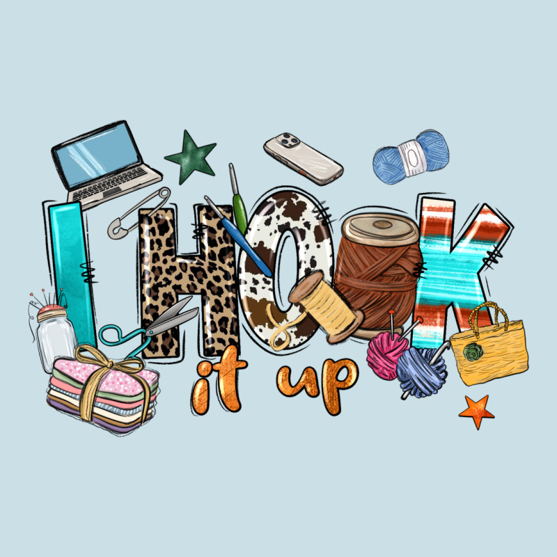 I Hook It Up Sewing Ladies Tee by Zillion Design Studio | Teevron