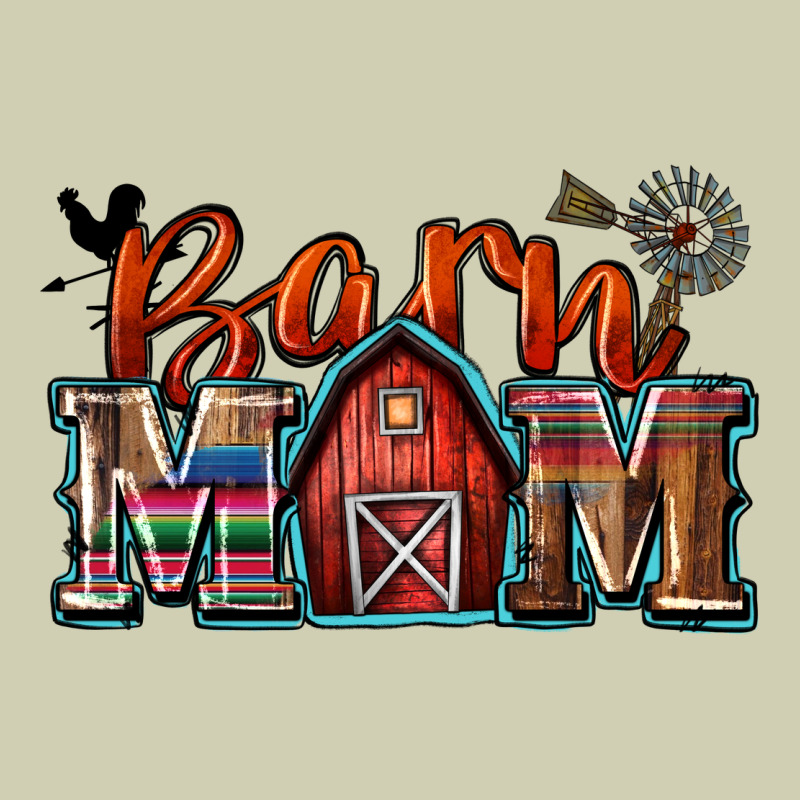 Barn Mom Heavy Core Tee by Zillion Design Studio | Teevron