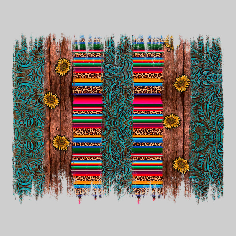 Sunflower Serape Brush Stroke Premium Sweatshirt by Artiststas | Teevron