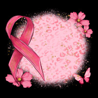 Customized Breast Cancer Ribbon And Background Zipper Hoodie | Teevron