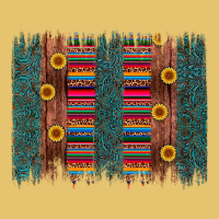 Sunflower Serape Brush Stroke Premium Sweatshirt | Teevron