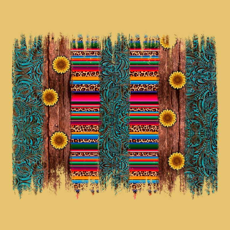 Sunflower Serape Brush Stroke Premium Sweatshirt by Artiststas | Teevron