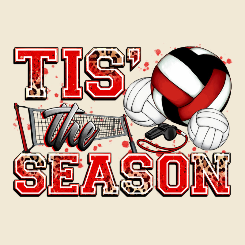 Tis' The Season Volleyball Ladies Tee by Zillion Design Studio | Teevron