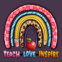 Teach Love Inspire Rainbow Heavyweight Hoodie | Teevron