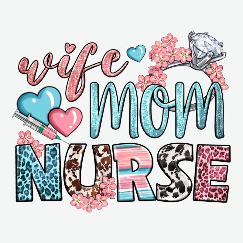Wife Mom Nurse Urban Heavy Tee by BundleAndBundleShop | Teevron
