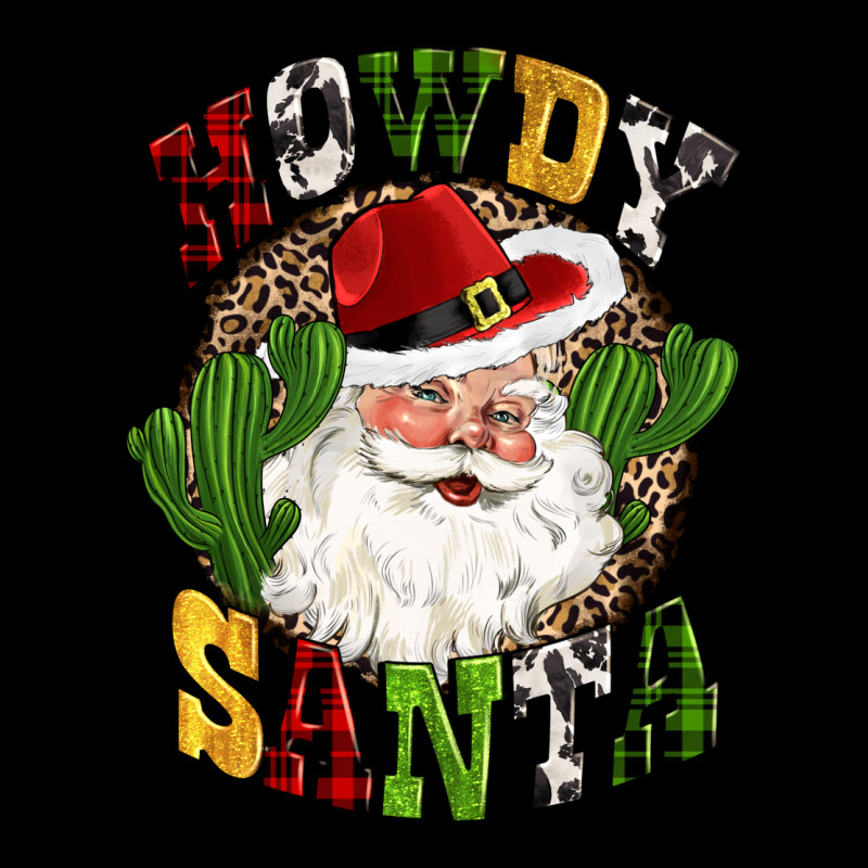 Howdy Santa Western Cactus Christmas Urban Hoodie by CowGirlArtShop | Teevron