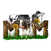 Western Holstein Cow And Baby Cow Mom | Teevron