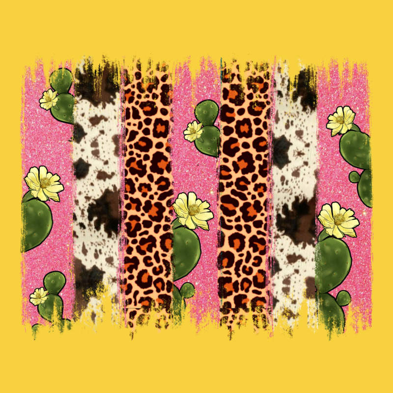 Cactus Leopard Cowhide Brush Stroke Premium Sweatshirt by Artiststas | Teevron