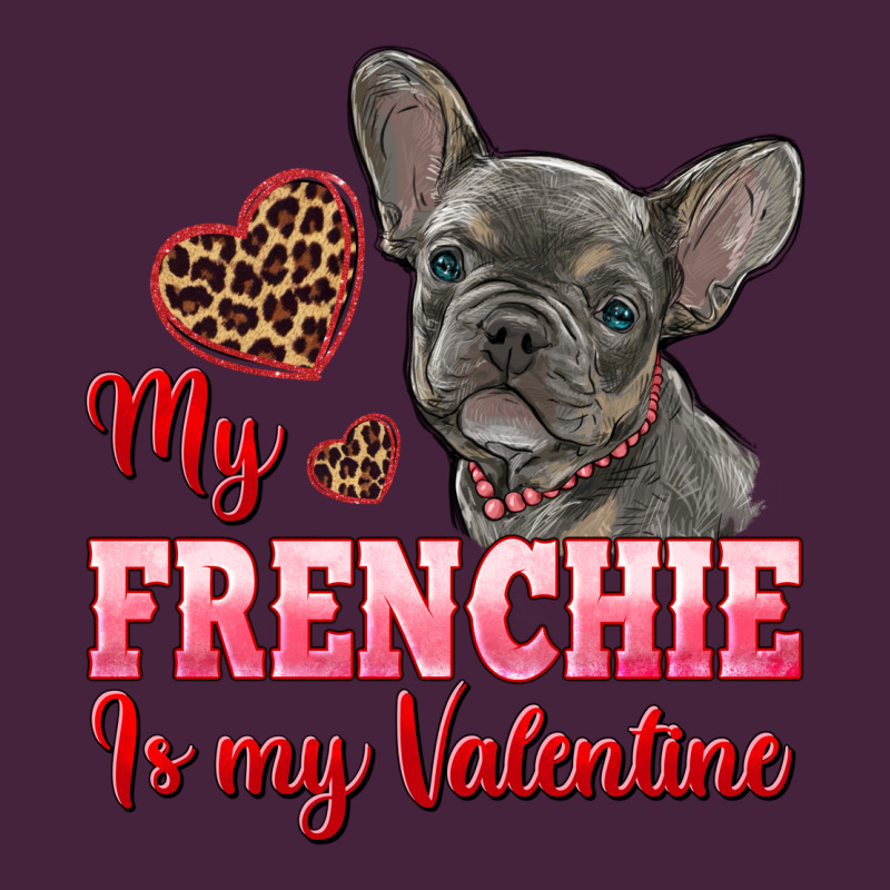 My Frenchie Is My Valentine Premium Tee by RanaPortraitStore | Teevron