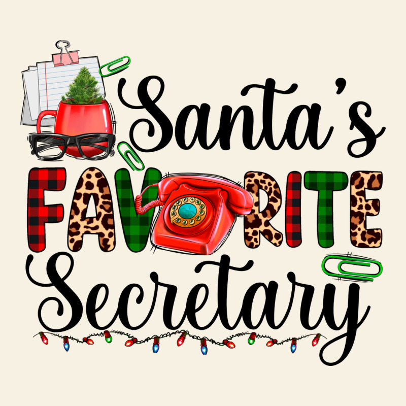 Santa's Favorite Secretary Vintage Tee by AdoDesignShop | Teevron