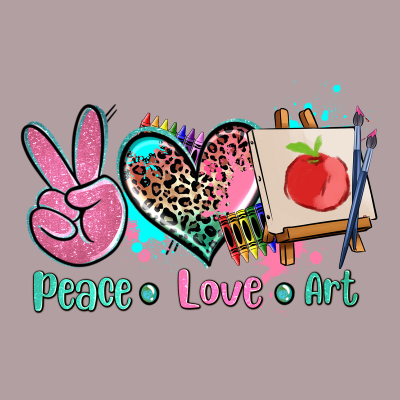 Peace Love Art   Ado Vintage Hoodie by AdoDesignShop | Teevron