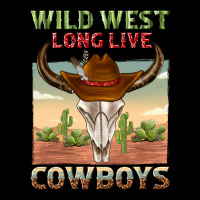 Wild West Long Live Cowboys Ladies Tee | Teevron