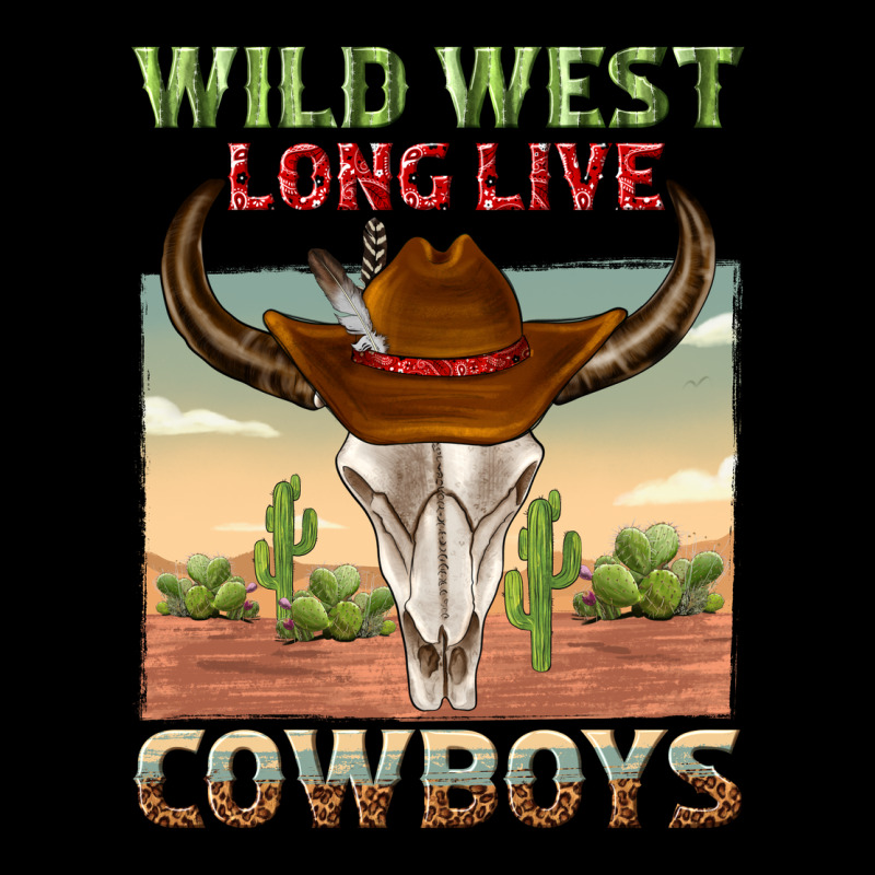 Wild West Long Live Cowboys Ladies Tee by texasbilliewilder | Teevron