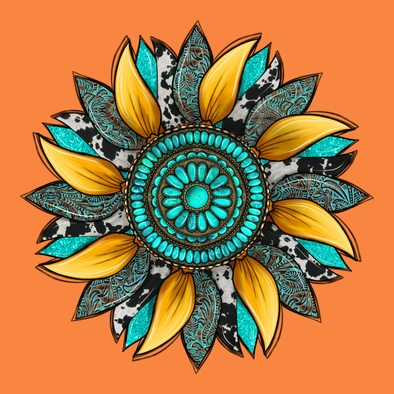 Sunflower Gemstone Leopard Premium Sweatshirt by Artiststas | Teevron
