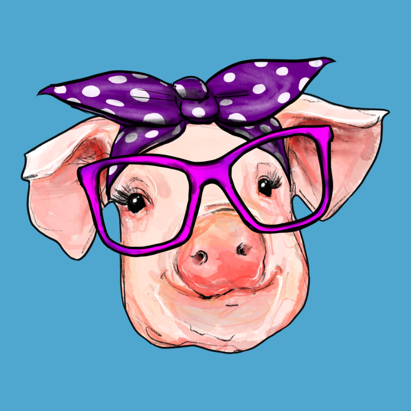 Pig With Bandana Premium Hoodie by RanaPortraitStore | Teevron