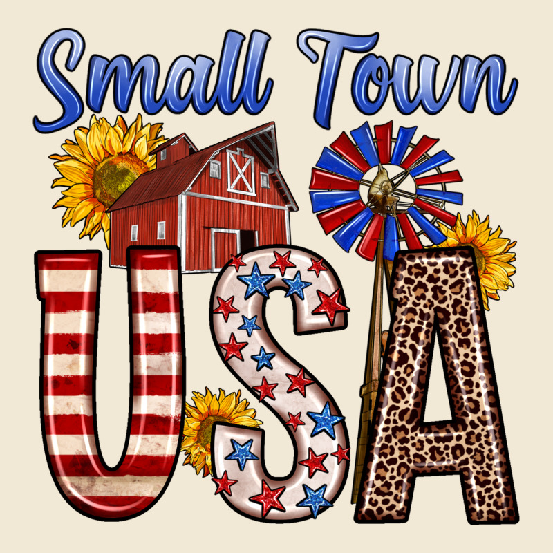 Small Town Usa Premium Tee by Zillion Design Studio | Teevron