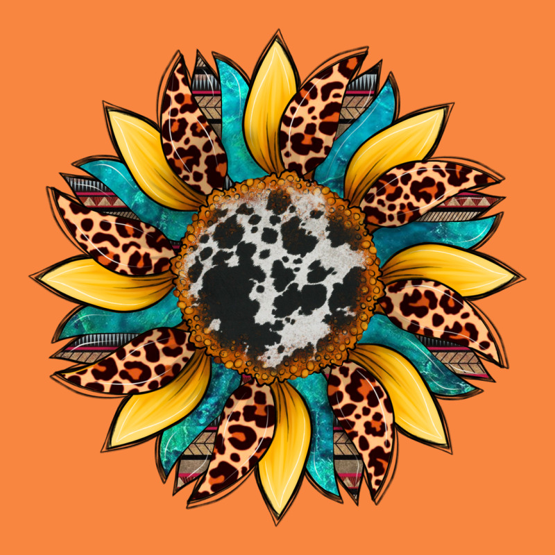 Sunflower Cowhide Leopard Premium Sweatshirt by Artiststas | Teevron