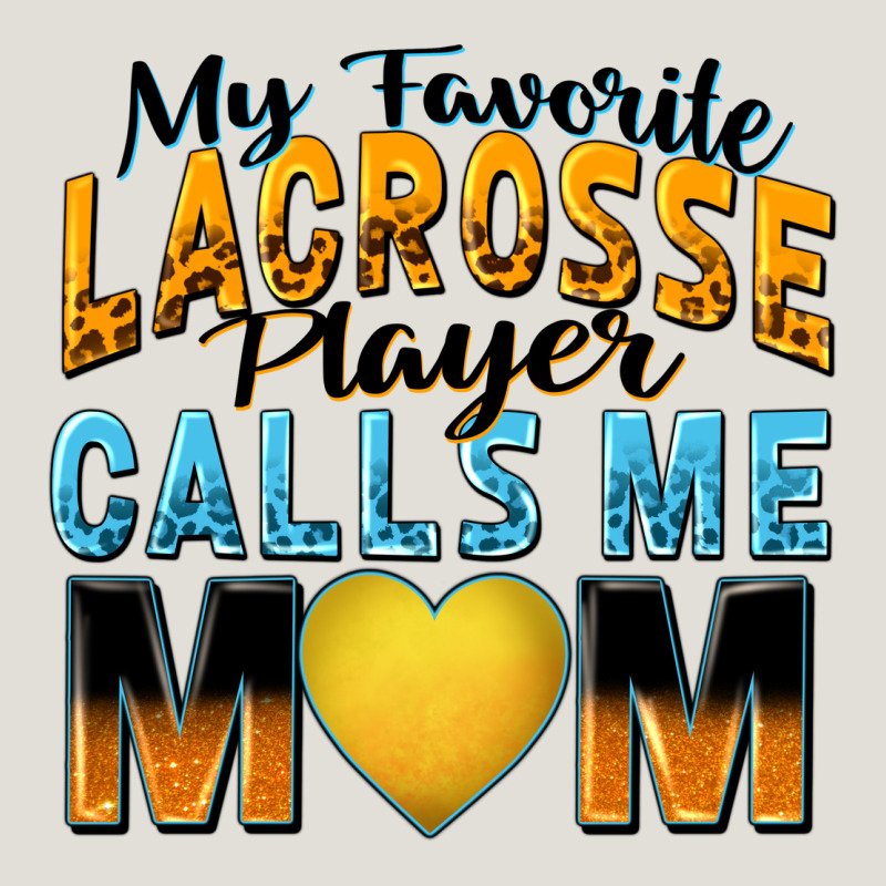 My Favorite Lacrosse Player Calls Me Mom Heavy Core Tee by Zillion Design Studio | Teevron